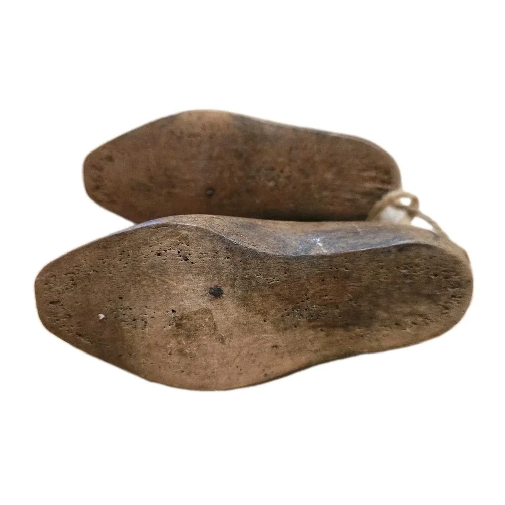 VTG Child Wooden‎ Shoe Forms Antique Cobbler Mold Primitive Decor Cottagecore